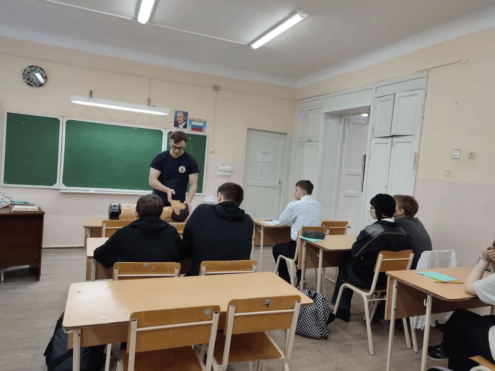 Учения по первой медицинской помощи.